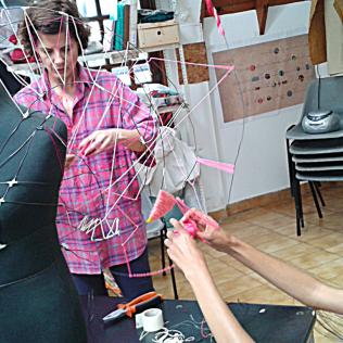 Armado de estructura del Cuerpo-oreja