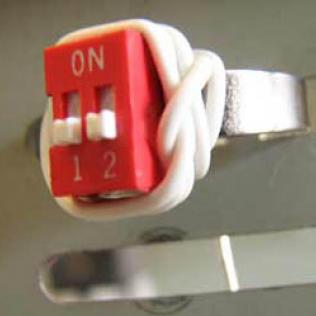 Anillo switch - producido con descartes tecnológicos Anillo switch - producido con descartes tecnológicos