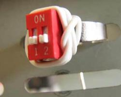Anillo switch  - producido con descartes tecnológicos